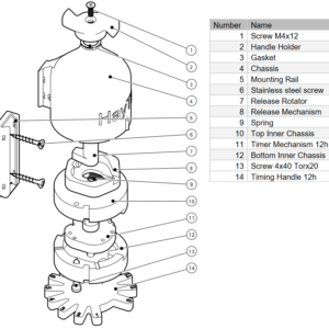 Spare parts for HayTime Mechanical timer