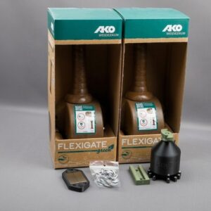 Ajastinporttikokonaisuus kahdella aitaköydellä