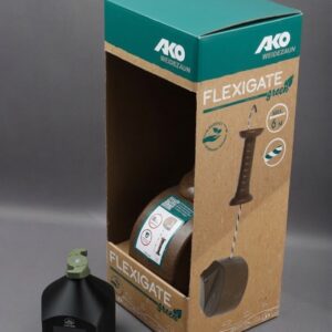 Ajastinporttikokonaisuus yhdellä aitaköydellä